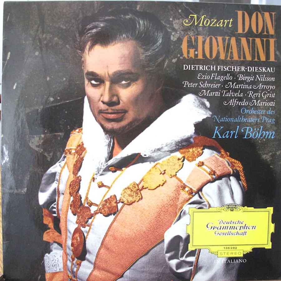 Karl Bohm Orcdester des Nationaltbeters Prag - Mozart Don Giovanini