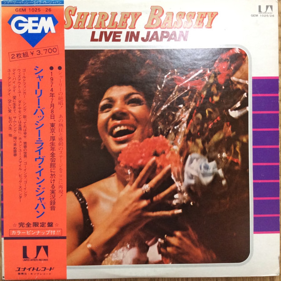 Shirley Bassey - Live In Japan (NO OBI)