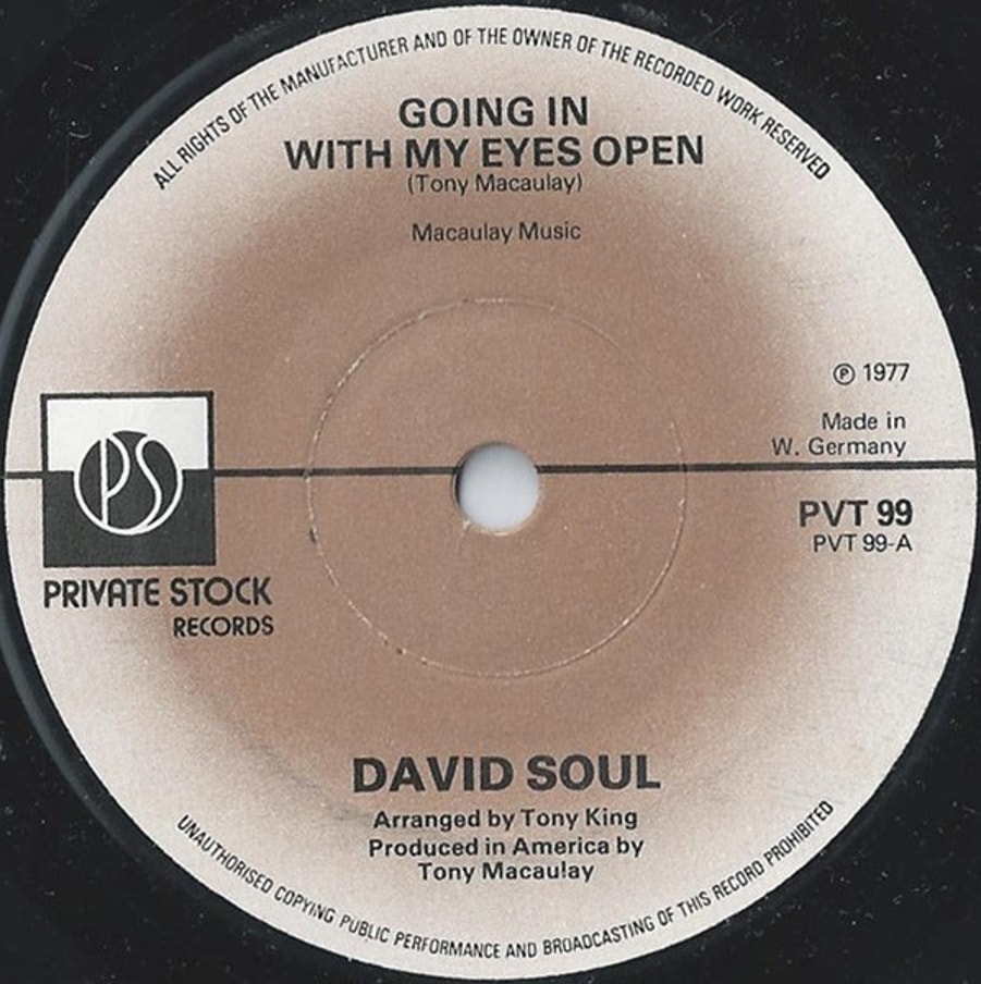 David Soul - Going In With My Eyes Open (нет обложки)