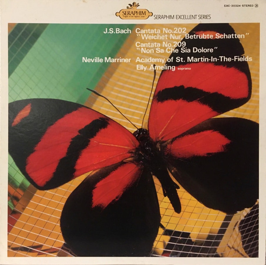 Johann Sebastian Bach - Sir Neville Marriner, Academy Of St. Martin-in-the-Fields, The, Elly Ameling - Cantata No.202